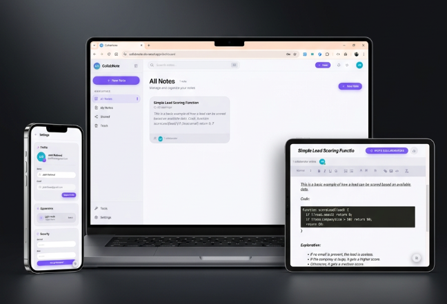 CollabNote — Collaborative Notes