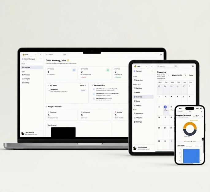 FlowDesk — Real-Time Project Management